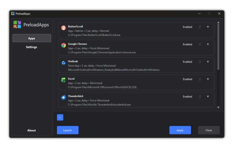PreloadApps